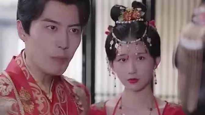 红色
